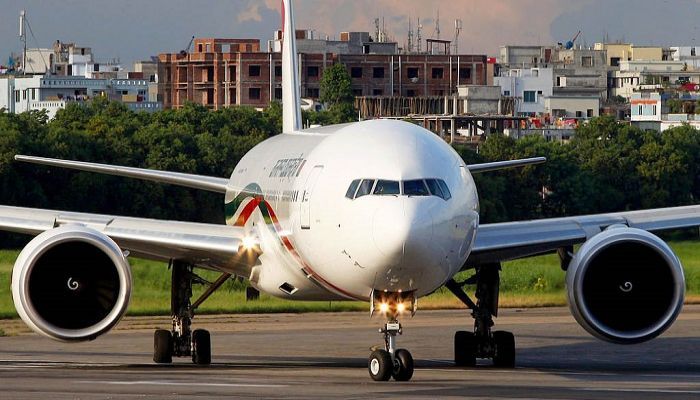 An Airplane of Biman Bangladesh Airlines (Photo: Coilected)