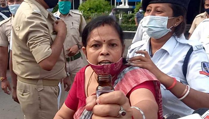 Five Female Teachers Protesting Transfers Drink Poison, Four Critical