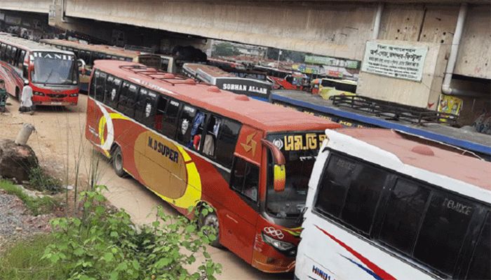 Police Seize 40 Long-Route Buses in Gazipur  