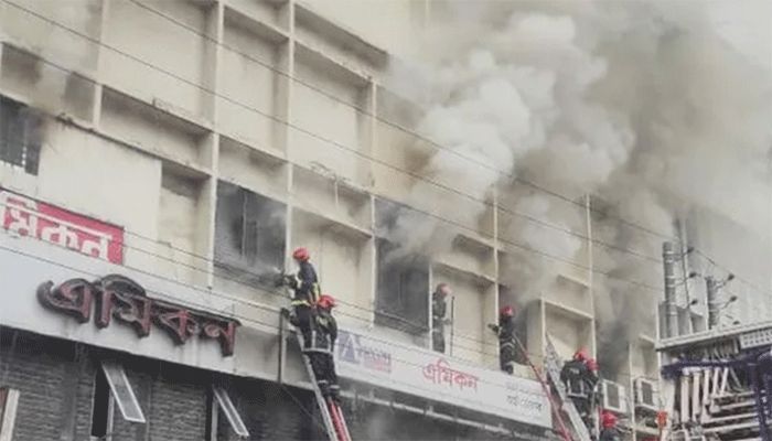 Banani Multi-Storey Building’s Fire Under Control