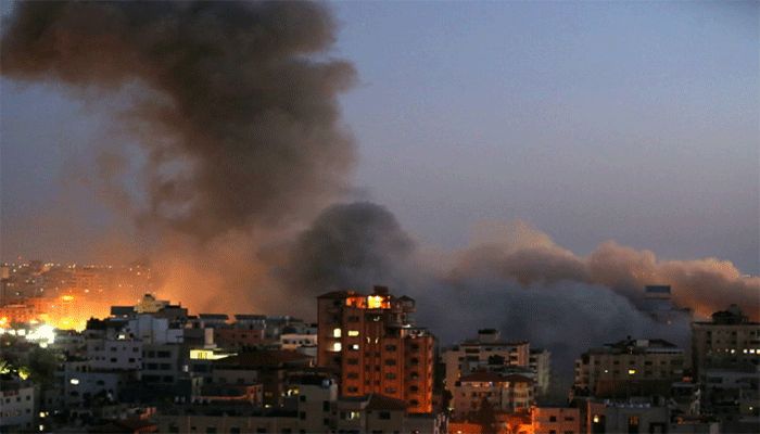 Israel Strikes Hamas Sites in Gaza  