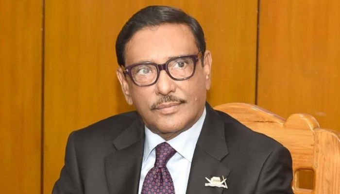 Awami League General Secretary and Road Transport and Bridges Minister Obaidul Quader || Photo: Collected 