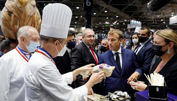 Macron Hit with Egg during Restaurant Fair Visit