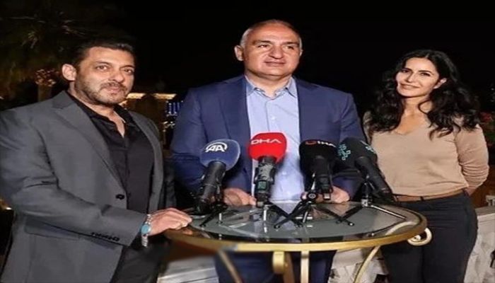 Salman-Katrina Dinner with Turkish Minister  