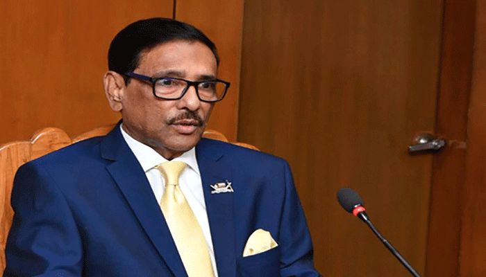 Road Transport and Bridges Minister Obaidul Quader || BSS File Photo: Collected
