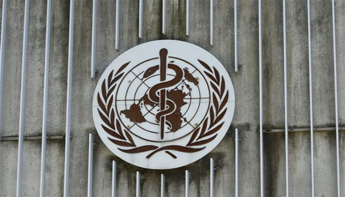 A logo is pictured on the headquarters of the World Health Orgnaization (WHO) in Geneva, Switzerland, June 25, 2020. || Reuters Photo: Collected
