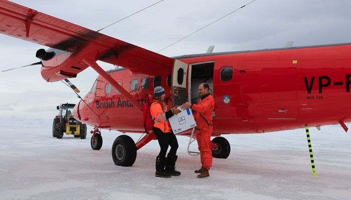 AstraZeneca COVID Vaccine Arrives in Antarctica