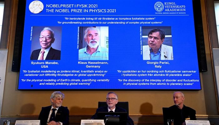 Nobel Physics Prize to Two Climate Experts and Italian Theorist