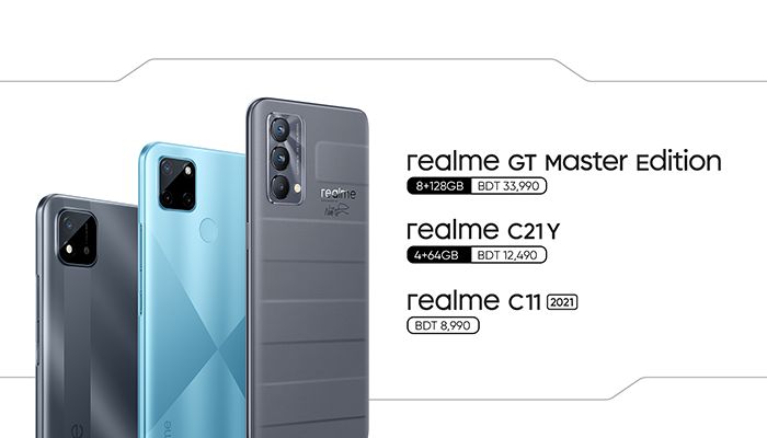 realme Launches Flagship Killer GT Master Edition, C21Y, C11 2021 along with 4 Amazing AIoT Products