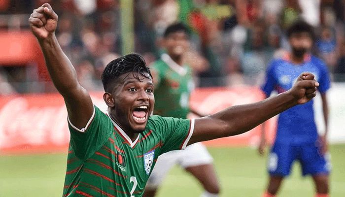 10-Man Bangladesh Earn Point against India