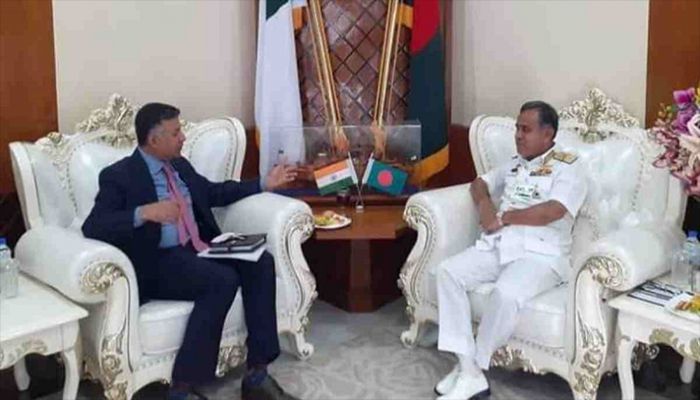 Doraiswami Meets Navy Chief  