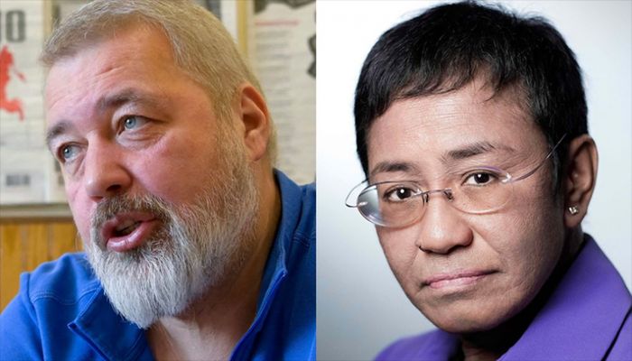 Journalists from Philippines, Russia Given Nobel Peace Prize   