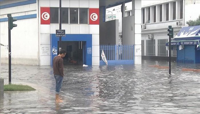 Three Killed in Tunisia Floods  