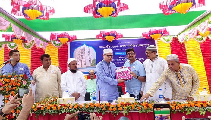 Mosque Funded by Zahedee Foundation Inaugurated in Jhenaidah