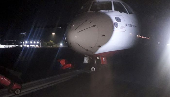 Saidpur Airport Authority Suspends Flights after Plane's Tyre Bursts while Landing