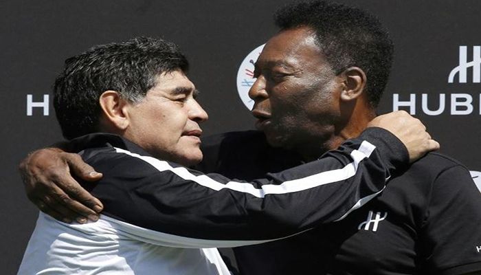 'Friends Forever': Pele Remembers Maradona  