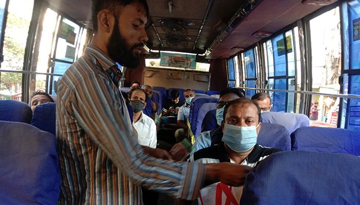 Passengers' Anger at Bus Fare Hiked 