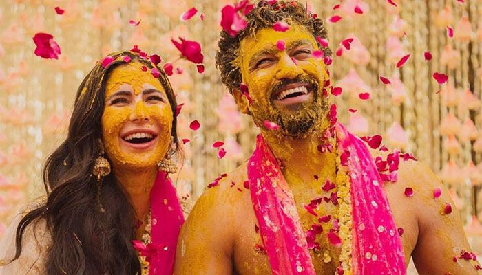 Katrina Kaif and Vicky Kaushal on Fun-Filled Haldi Ceremony