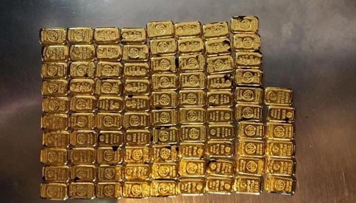 86 Gold Bars Recovered at Ctg Airport