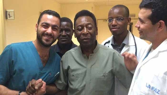 Pele Discharged from Hospital  