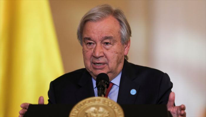 UN Secretary-General Antonio Guterres is self-isolating for several days after being exposed to the coronaviru || AFP Photo: Collected  