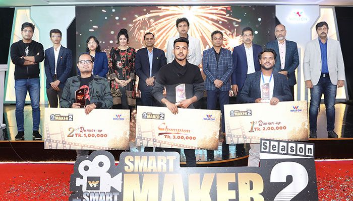 Top three video content creators among ten participants awarded  in the final round of the second season of its video-making contest titled 'Smart Fridge, Smart Maker'