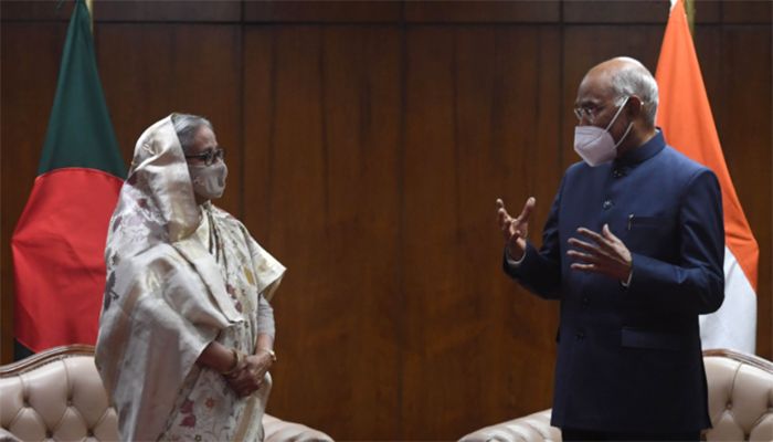 Bilateral Talks Held between Hasina, Kovind 
