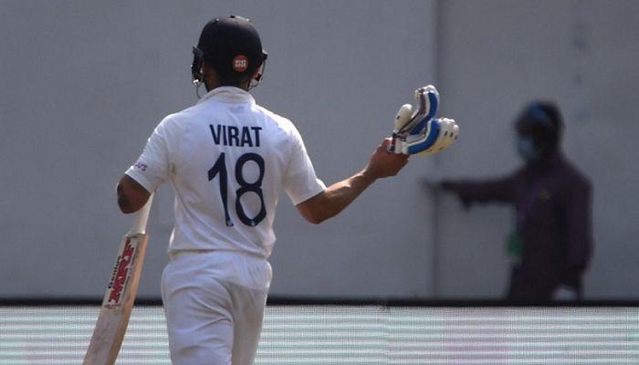 India's captain Virat Kohli was seething after having his review rejected by the TV umpire when he was dismissed for a duck on the first day of the second Test with New Zealand. || AFP Photo: Collected 