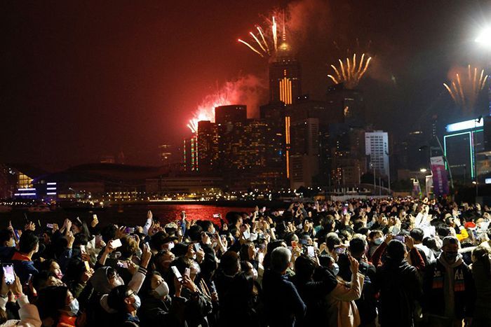 Fireworks in Hong Kong || Photo: Reuters