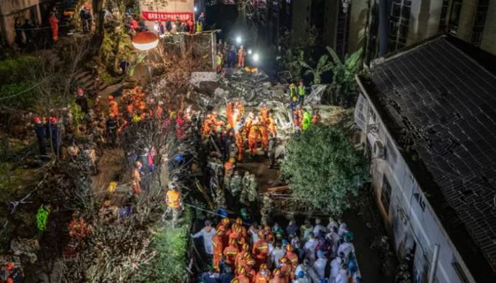 16 Dead in China Building Collapse   