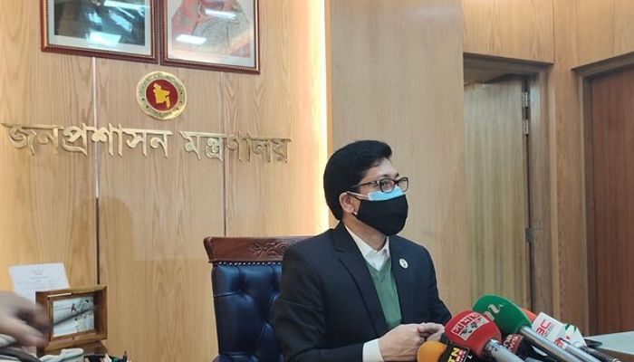 State Minister for Public Administration Farhad Hossain || Photo: Collected 