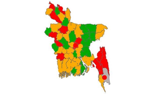 Dhaka, 11 Other Districts at High Risk of COVID-19    
