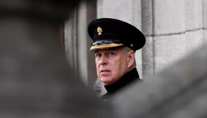 The file photo taken on September 7, 2019 shows Britain's Prince Andrew, Duke of York, attends a ceremony commemorating the 75th anniversary of the liberation of Bruges. || AFP Photo: Collected  