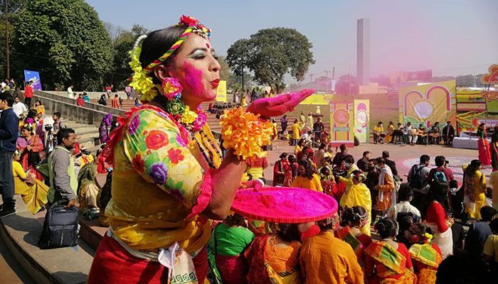 Pahela Falgun Celebration in Pictures 