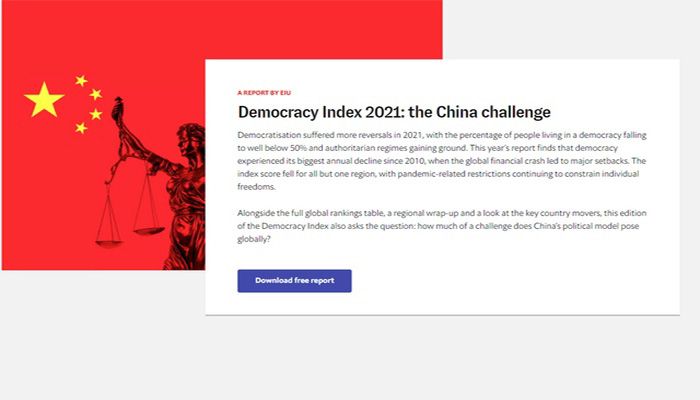   Bangladesh Moves Up One More Rank on Democracy Index 