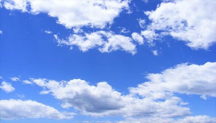 Weather Likely Dry with Partly Cloudy Sky Over Country   
