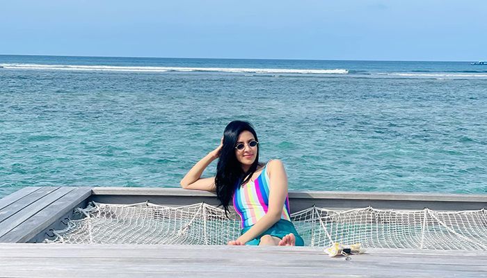 Mim, Soni Enjoying Honeymoon in Maldives 