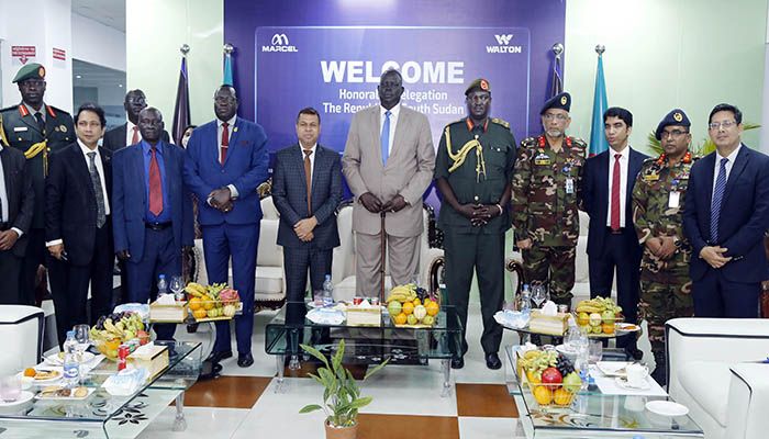 Two Ministers of South Sudan Visit Walton Factory