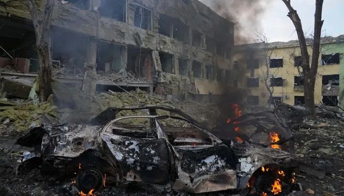 Russian Bombing Destroys Hospital in Ukraine’s Mariupol