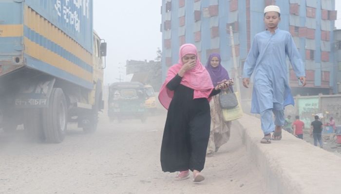 Unhealthy Air: Dhaka Tops List of Most Polluted Cities Again   