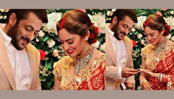 Salman, Sonakshi's Photoshopped Wedding Pic Goes Viral 