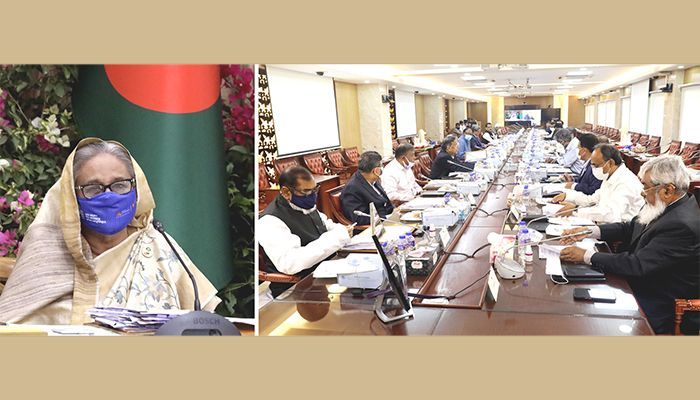 The cabinet meeting held with Prime Minister Sheikh Hasina in the chair || Photo: Collected  