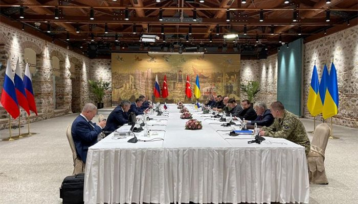 Russian, Ukrainian delegations started talks || Photo: Collected 