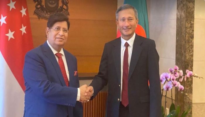 Bangladesh, Singapore Pledge to Further Deepen Bilateral Relations   