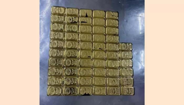 88 Gold Bars Seized at Dhaka Airport  