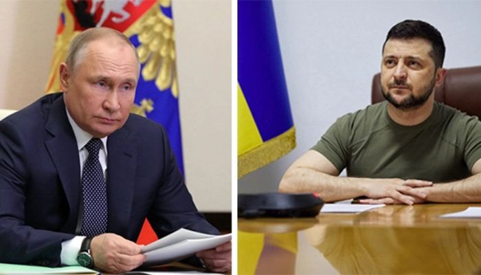 Russian President Vladimir Putin and his Ukrainian counterpart Volodymyr Zelensky || Photo: Collected 