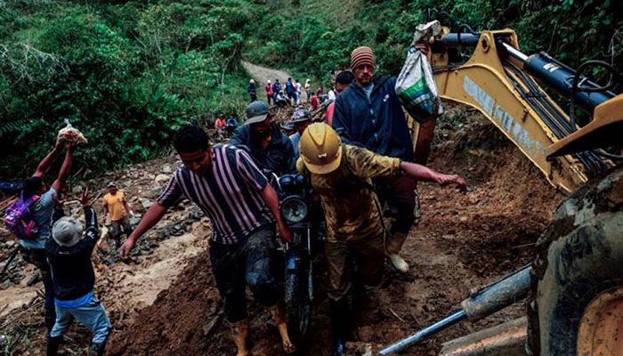 Torrential rains and flooding in mountainous northwest Colombia ||Photo: Collected  