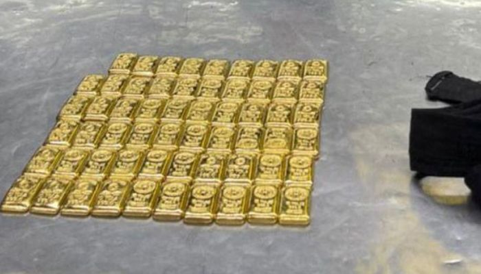 US Citizen Held with 6.8 kg Gold at Dhaka Airport