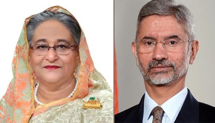 Prime Minister Sheikh Hasina and  Indian External Affairs Minister S Jaishankar || Photo: Collected 