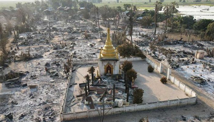 Troops Burn Villages in Myanmar Heartland, Seek to Crush Resistance